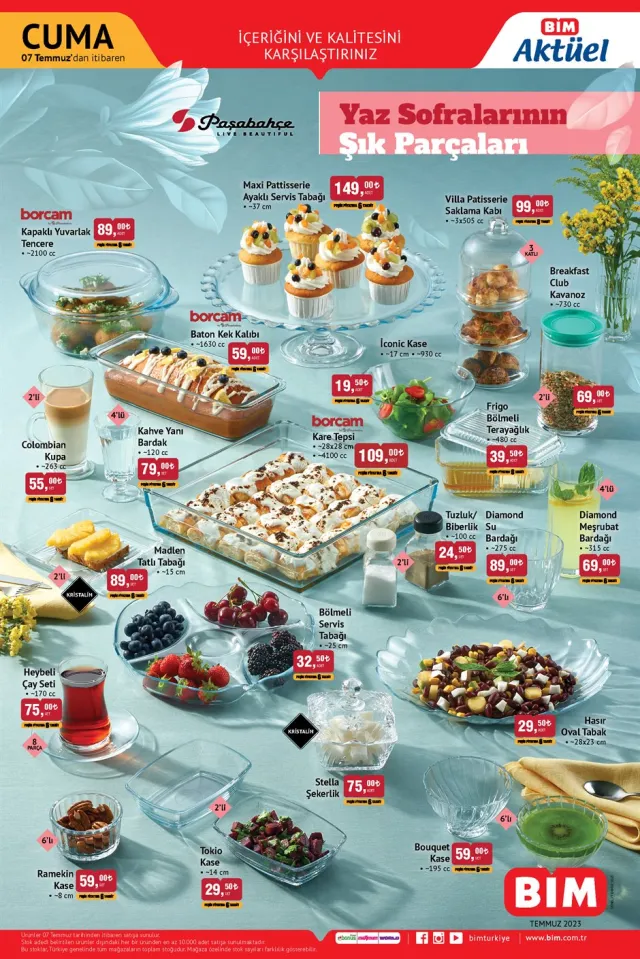 BİM AKTÜEL ÜRÜNLER: Bim'de hangi aktüel ürünler var? 7 Temmuz Bugün Bim'e hangi aktüel ürünler gelecek?