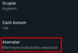 WhatsApp yabancı numaralara arama nasıl kapatılır? WhatsApp yabancı numaralara kapatma!