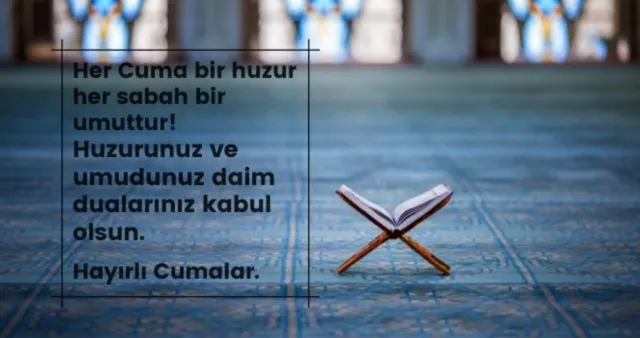 CUMA MESAJLARI 2023| En güzel Cuma mesajları resimli ,dualı, duygusal! Yeni günaydın ve cuma akşamı sözleri!