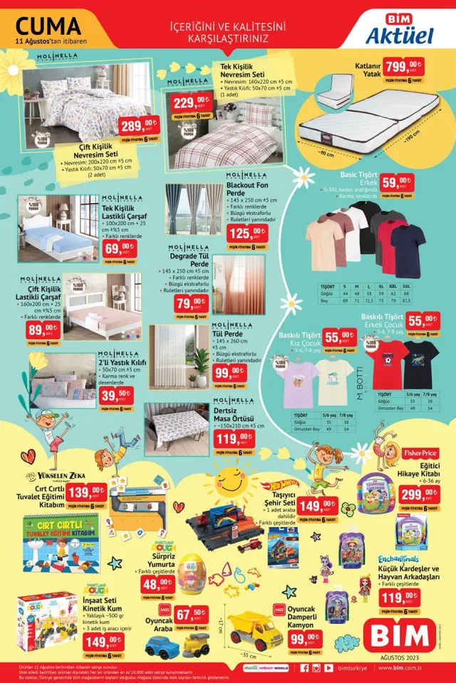 BİM AKTÜEL ÜRÜNLER: 9 Ağustos Bim aktüel ürünler kataloğu! Bugün Bim'e hangi aktüel ürünler gelecek?