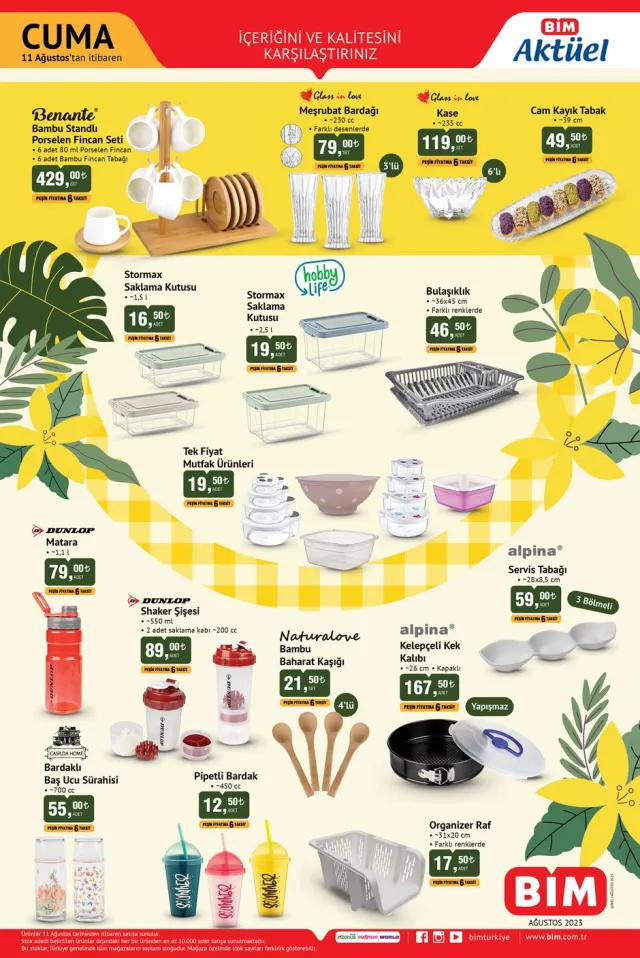 11 Ağustos Bim Aktüel Ürünler Kataloğu Yayınlandı! Bim'e gelen televizyon, ütü, kamp sandalyesi, buzdolabı fiyatları!