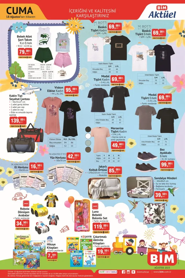 BİM AKTÜEL ÜRÜNLER: 17 Ağustos Bim aktüel ürünler kataloğu! Bugün Bim'e hangi aktüel ürünler gelecek?
