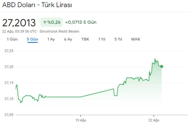 DOLAR 31, 32 TL OLUR MU? 22 Ağustos dolar, döviz kuru ne kadar? Citibank'ın dolar tahmini kaç?