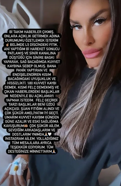 Tuğçe Özbudak kimdir? Kısmi felç geçiren Tuğçe Özbudak sağlık durumu nasıl?