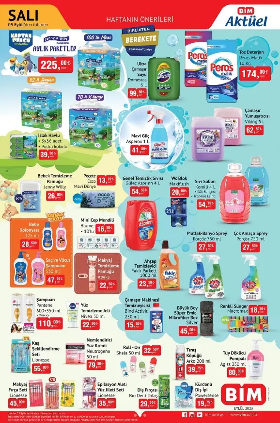 BİM aktüel ürünler kataloğu yayınlandı! 4- 10 Eylül 2023 BİM bu hafta katalog ürünleri neler? BİM'e gelecek ürünler ve BİM fiyat listesi!