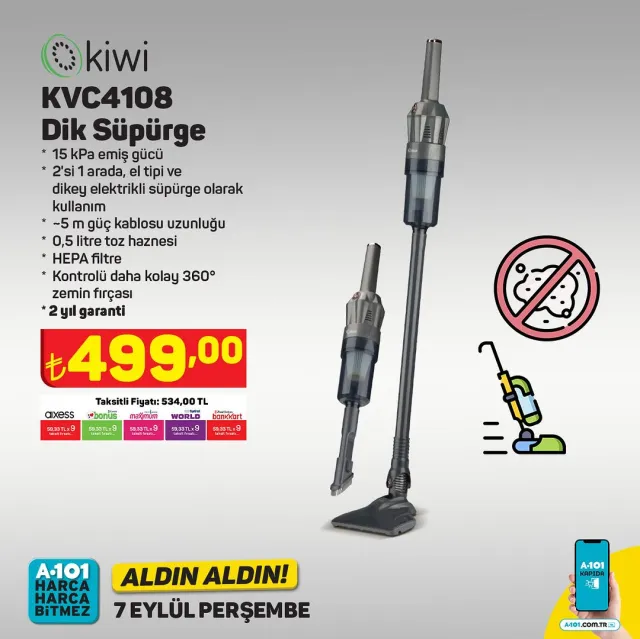 A101 4- 10 Eylül kataloğu: A101'e gelen ürünler! A101 bu hafta katalog ürünleri neler? A101'e gelecek ürünler ve A101 fiyat listesi!