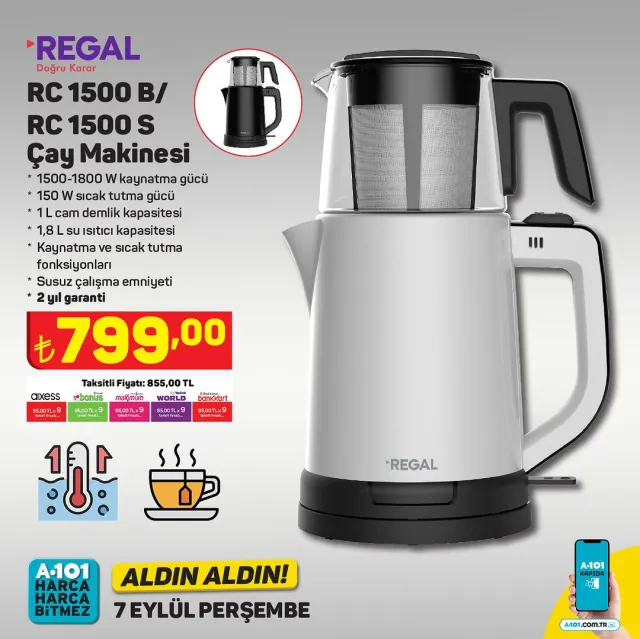 A101 4- 10 Eylül kataloğu: A101'e gelen ürünler! A101 bu hafta katalog ürünleri neler? A101'e gelecek ürünler ve A101 fiyat listesi!