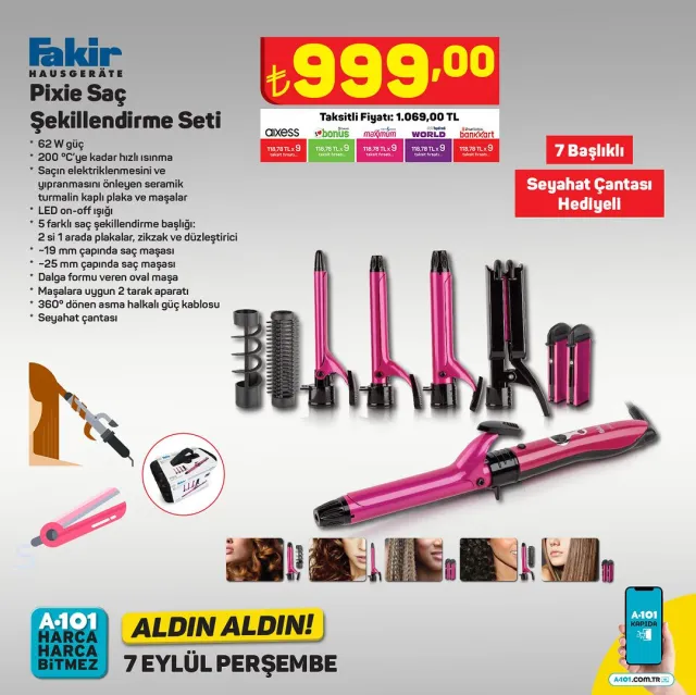 A101 4- 10 Eylül kataloğu: A101'e gelen ürünler! A101 bu hafta katalog ürünleri neler? A101'e gelecek ürünler ve A101 fiyat listesi!