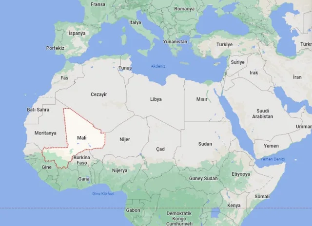 Mali hangi yarım kürede? Mali'nin konumu ve harita bilgisi