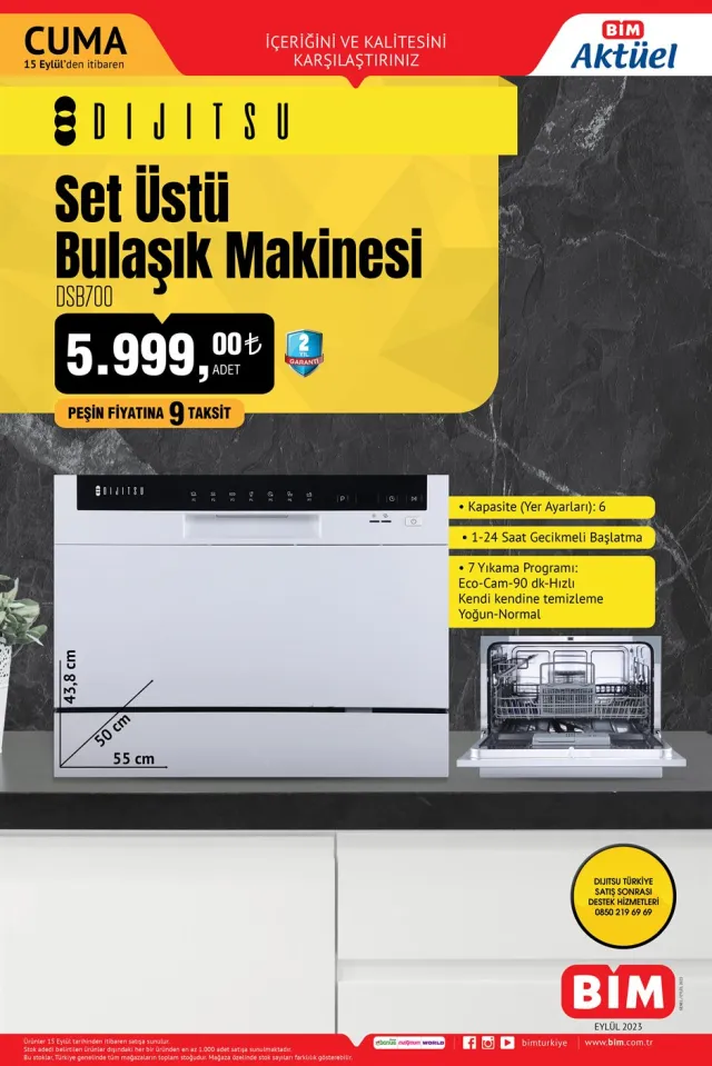 BİM Aktüel Ürünler Kataloğu 15 Eylül:: Elektrikli Bisiklet, TV, Cep Telefonu ve diğer ürünler!