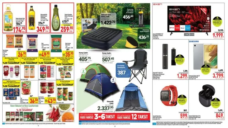 CarrefourSA Aktüel 13 Eylül 2023 Kataloğu Yayınlandı! Ayçiçek yağı, un, salça, şeker, çay...