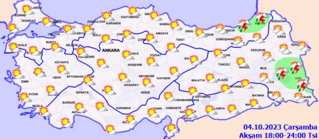 Bugün hava yağmurlu mu? 4 Ekim İstanbul, Ankara, İzmir yağmur var mı, ne zaman? Bugün hava durumu nasıl olacak?