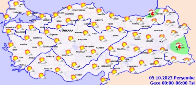 Bugün hava yağmurlu mu? 4 Ekim İstanbul, Ankara, İzmir yağmur var mı, ne zaman? Bugün hava durumu nasıl olacak?