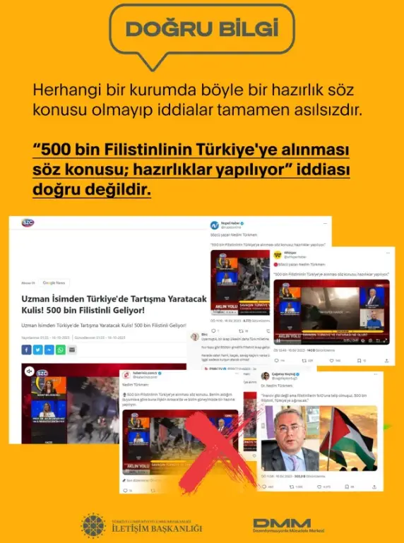 Filistinliler Türkiye'ye mi gelecek? Türkiye Filistin'e yardım ediyor mu?