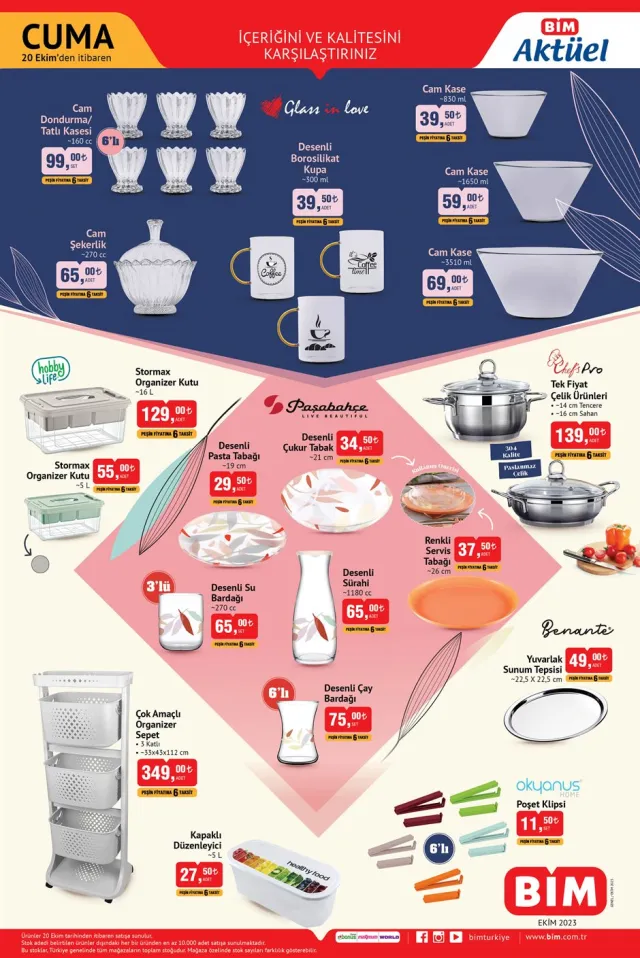 BİM Aktüel Ürünler Kataloğu 18 Ekim: Isıtıcı, televizyon, oyuncak