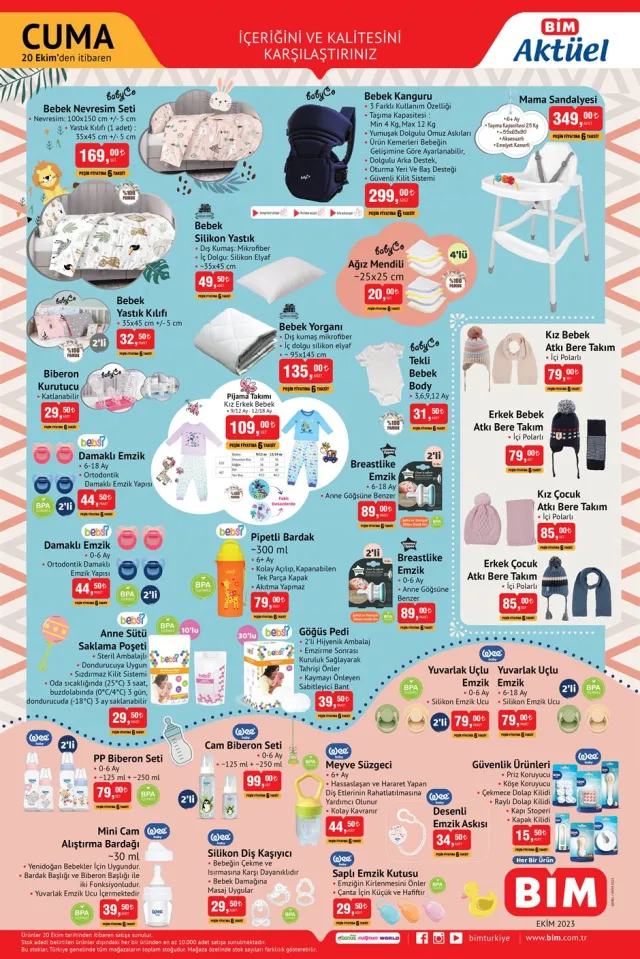 BİM Aktüel Ürünler Kataloğu 18 Ekim: Isıtıcı, televizyon, oyuncak