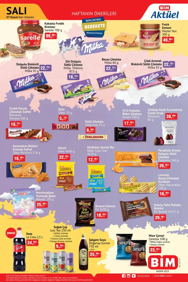 BİM Aktüel Ürünler Kataloğu 3 Kasım: İç giyim, bakım malzemeleri, indirimler ve Daha Fazlası