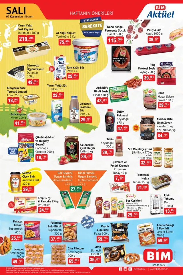 BİM AKTÜEL ÜRÜNLER: Bim'de bu hafta neler var? 6 Kasım Bim aktüel ürünler kataloğu! Bugün Bim'e hangi aktüel ürünler gelecek?