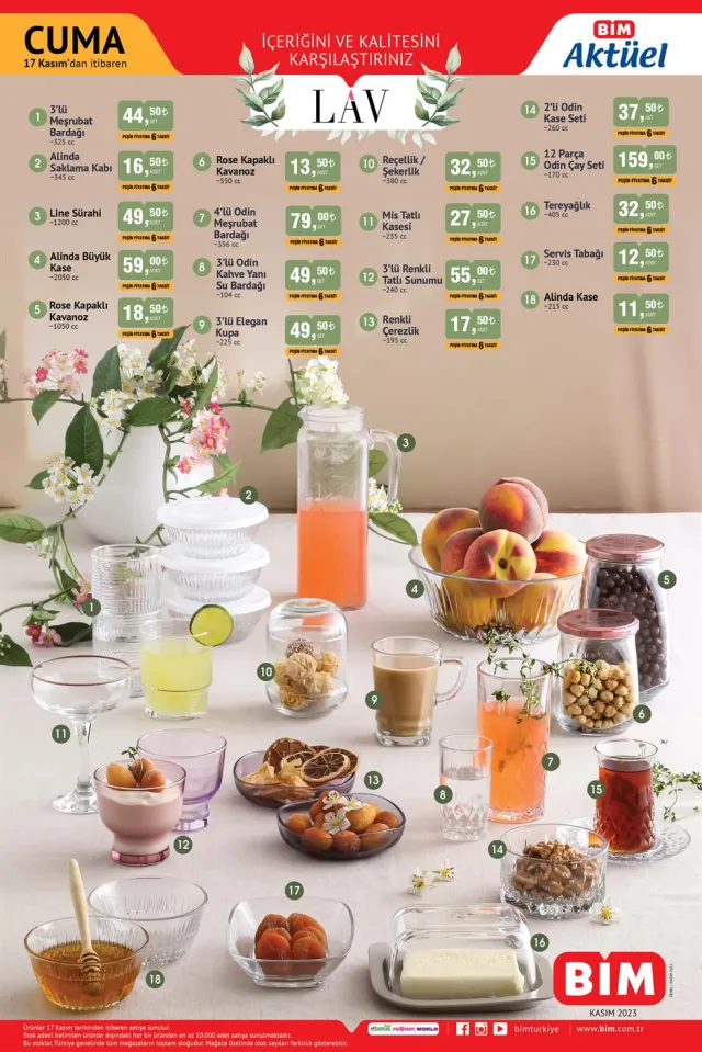 16 Kasım BİM Aktüel Ürünler Kataloğu: Bu Hafta Bim'e Hangi Ürünler Geliyor?
