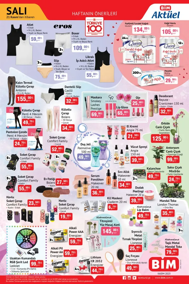 19 Kasım BİM Aktüel Ürünler Kataloğu: Bu Hafta Bim'e Hangi Ürünler Geliyor?