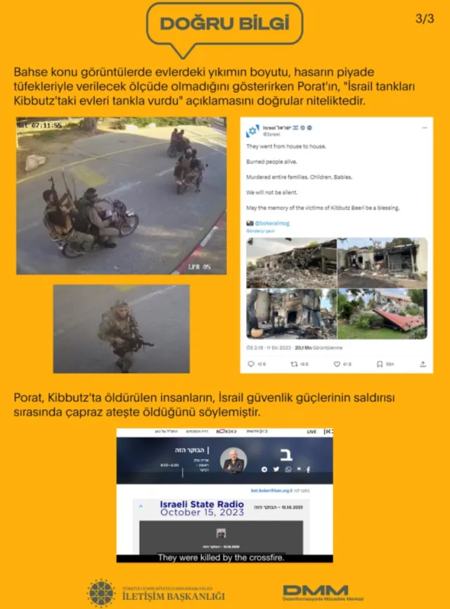 İsrail'deki boş beşik olayı nedir? Dezenformasyonla Mücadele Merkezi tiyatroyu çürüttü