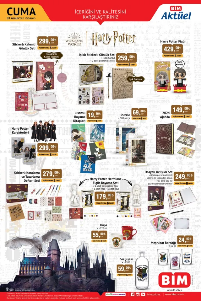 BİM Aktüel Ürünler Kataloğu 1 Aralık: Bu Hafta Bim'e Hangi Ürünler Geliyor?