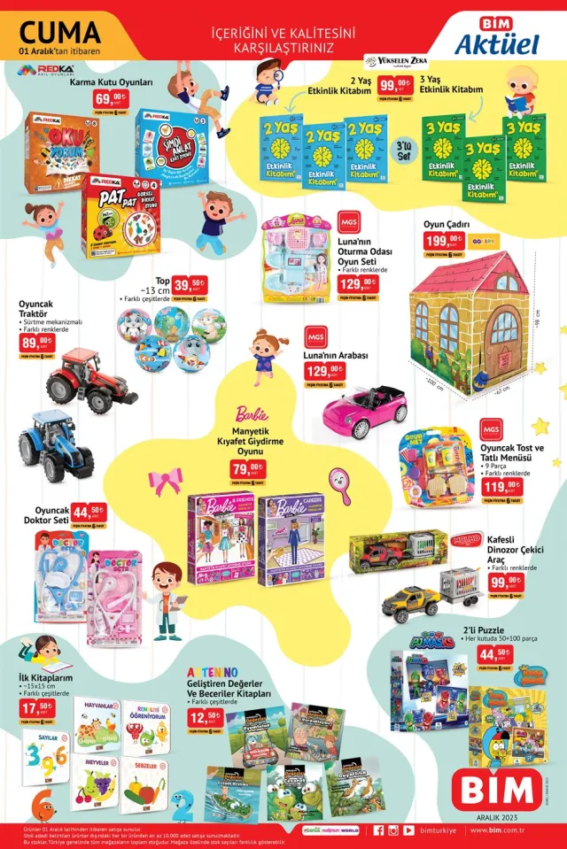 BİM Aktüel Ürünler Kataloğu 1 Aralık: Bu Hafta Bim'e Hangi Ürünler Geliyor?