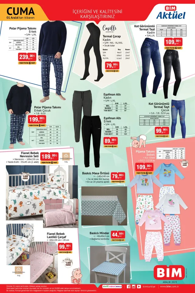 BİM Aktüel Ürünler Kataloğu 1 Aralık: Bu Hafta Bim'e Hangi Ürünler Geliyor?