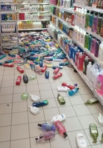 Bugünkü deprem anı! (VİDEO) Deprem kaç şiddetinde, nerede oldu?