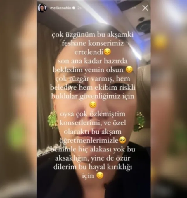 Melike Şahin ne dedi? İBB'ye iptal edilen konser hakkında ne söyledi?