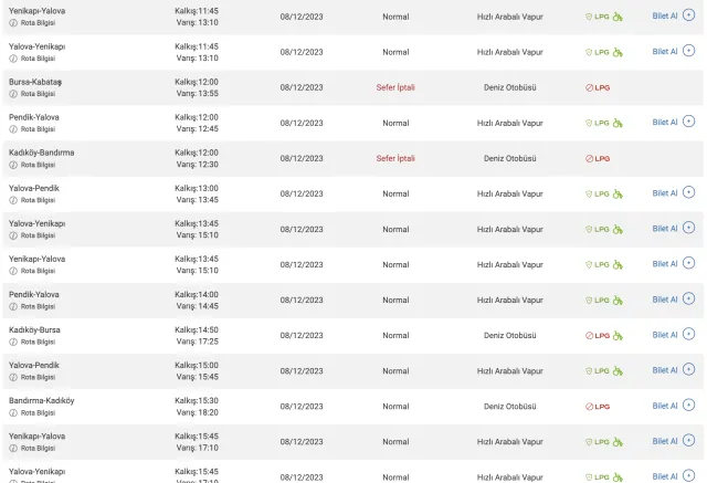 İDO SEFERLERİ İPTAL Mİ? Bugün (8 Aralık) İDO vapur seferleri iptal oldu mu, hangi hatlar çalışıyor?