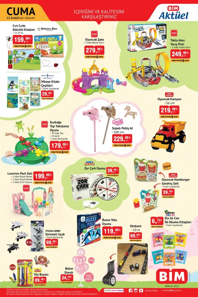 BİM AKTÜEL ÜRÜNLER: 14 Aralık Bim'e gelecek olan ürünler neler? Bu hafta Bim'e hangi ürünler gelecek?