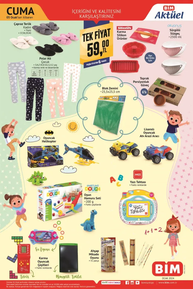 BİM TELEVİZYON MODELLERİ: Bugün BİM'de hangi ürünler var? 3 Ocak Bu hafta BİM'e hangi ürünler geldi?