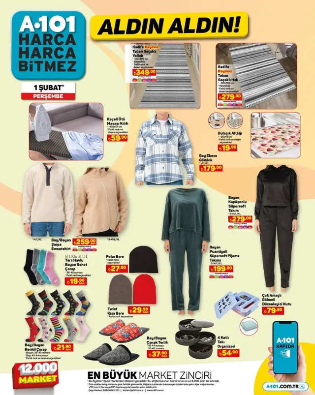 A101 AKTÜEL KATALOĞU 30 OCAK | A101'e gelen ürünler! A101 bu hafta katalog ürünleri neler? A101 fiyat listesi!