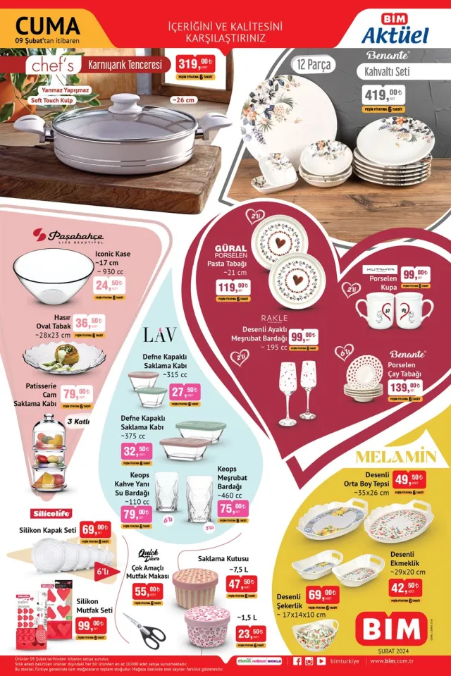 8 ŞUBAT BİM AKTÜEL ÜRÜNLER KATALOĞU YAYINLANDI: Bu hafta neler var? Bu hafta BİM'e hangi ürünler geldi?