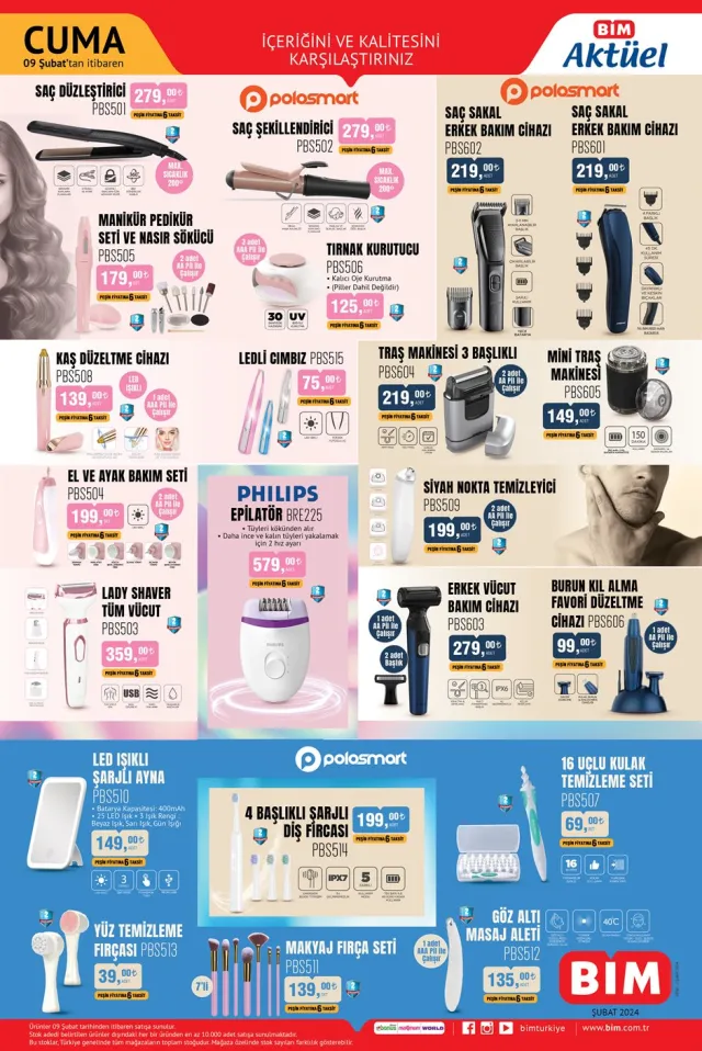 8 ŞUBAT BİM AKTÜEL ÜRÜNLER KATALOĞU YAYINLANDI: Bu hafta neler var? Bu hafta BİM'e hangi ürünler geldi?