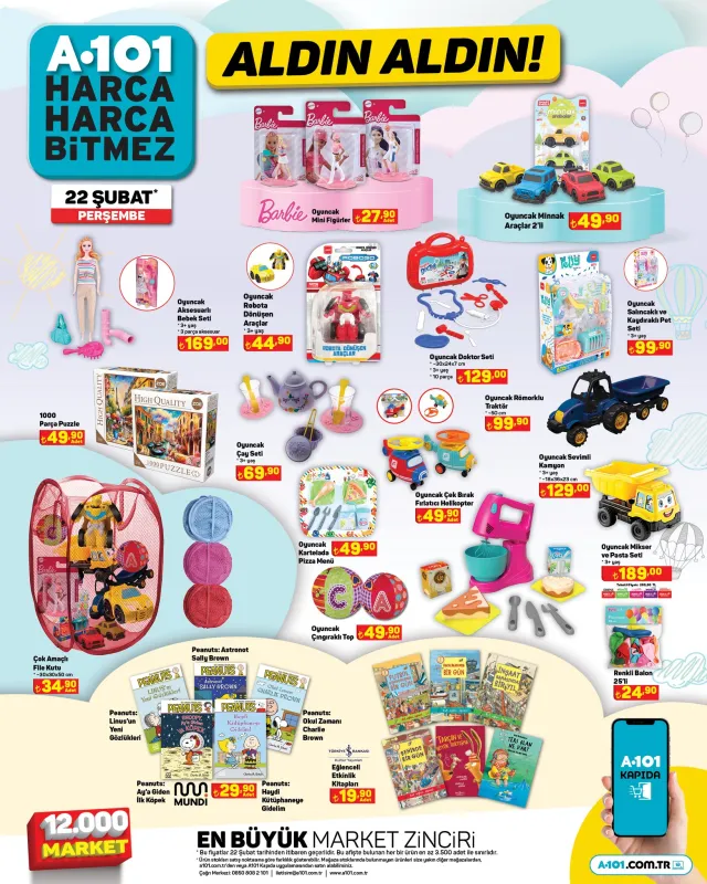 A101 AKTÜEL KATALOĞU 20-23 ŞUBAT | A101'e gelen ürünler! A101 bu hafta katalog ürünleri neler? A101 fiyat listesi!