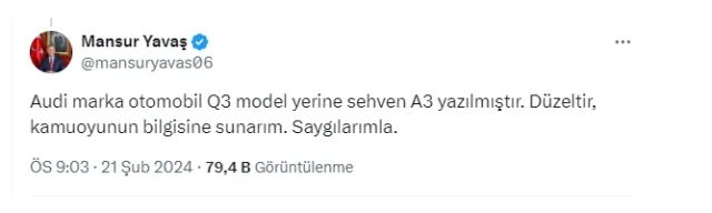 Mansur Yavaş'ın mal varlığı ne kadar? Ankara Belediye Başkanı Mansur Yavaş'ın serveti ne kadar?