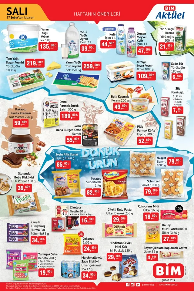 25 ŞUBAT BİM AKTÜEL ÜRÜNLER KATALOĞU YAYINLANDI: Bu hafta neler var? Bu hafta BİM'e hangi ürünler geldi?