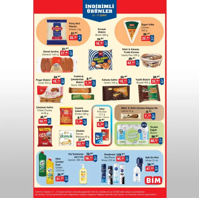 BİM AKTÜEL KATALOĞU 27-29 ŞUBAT YAYINLANDI | BİM bu hafta katalog ürünleri neler? BİM'e gelecek ürünler ve BİM fiyat listesi!