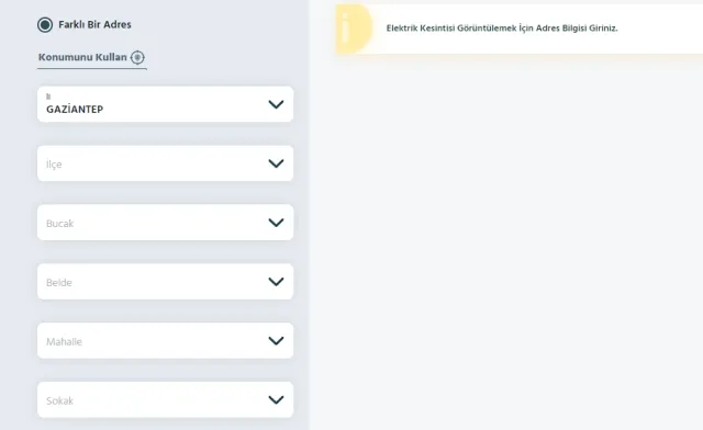 18 Ocak Gaziantep elektrik kesintisi! GÜNCEL KESİNTİLER Gaziantep'te elektrikler ne zaman gelecek? Gaziantep'te elektrik kesintisi!