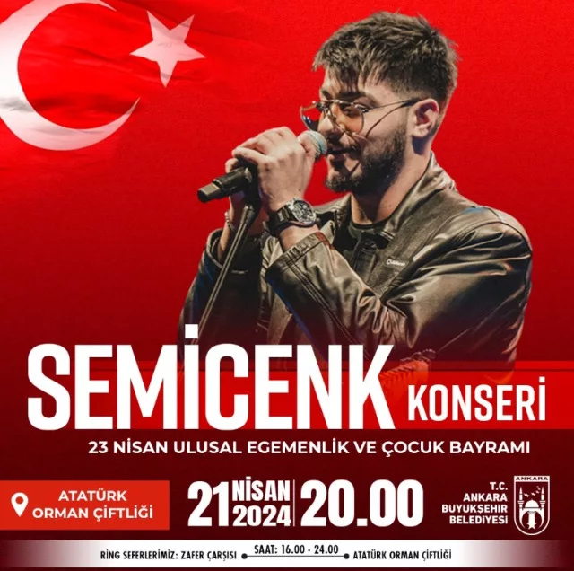 23 Nisan Ankara etkinlikleri 2024! Ankara'da ücretsiz 23 Nisan konserleri ve etkinleri nerede?