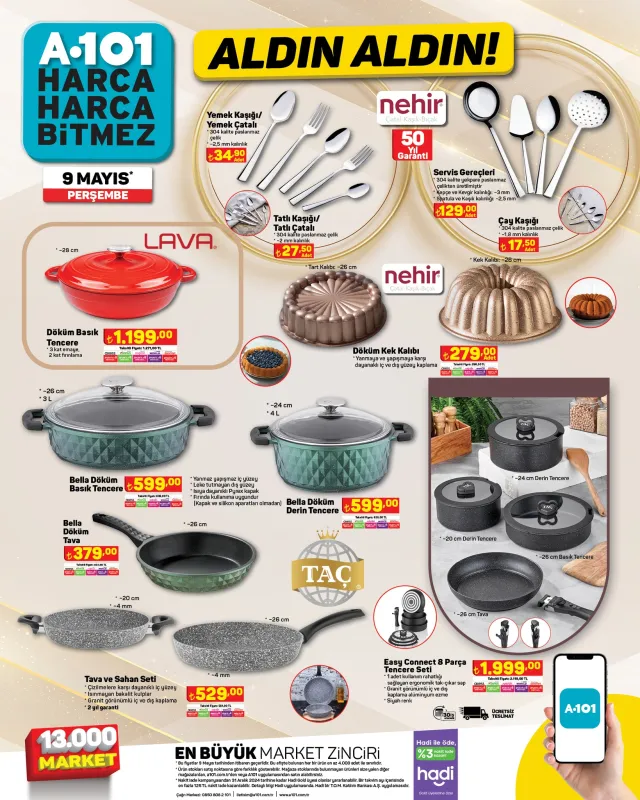 A101 AKTÜEL KATALOĞU 7-9 MAYIS | A101'e gelen ürünler! A101 bu hafta katalog ürünleri neler? A101 fiyat listesi!