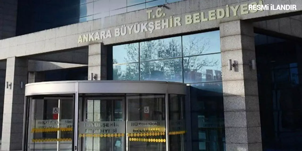 ANKARA BÜYÜKŞEHİR BELEDİYESİ BAŞKANLIĞI’NDAN KAT KARŞILIĞI İNŞAAT YAPTIRILACAKTIR