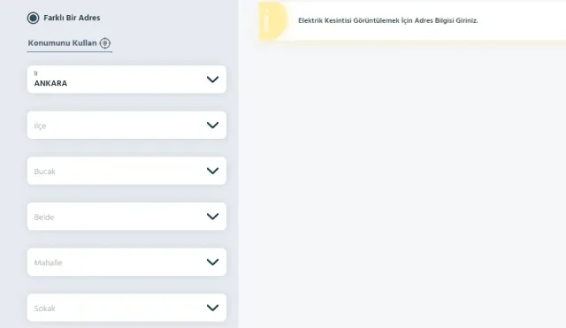 28 Temmuz Ankara elektrik kesintisi! GÜNCEL KESİNTİLER! Ankara'da elektrikler ne zaman gelecek?