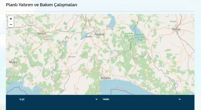 29 Ekim Antalya elektrik kesintisi! GÜNCEL KESİNTİLER Antalya'da elektrikler ne zaman gelecek?