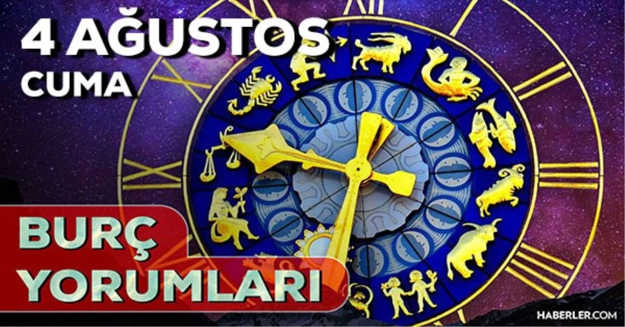 4 Ağustos 2023 Günlük Burç Yorumları: 4 Ağustos günlük burç yorumları! AŞK, EVLİLİK, KARİYER, SAĞLIK burç yorumları! Yarın burçları neler bekliyor?