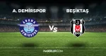 Adana Demirspor - Beşiktaş maçı CANLI izle! Adana Demirspor - Beşiktaş maçı canlı yayın izle! Nereden, nasıl izlenir?