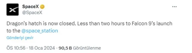 Alper Gezeravcı'nın uzay yolculuğu saat kaçta başlıyor? Alper Gezeravcı ne zaman, saat kaçta uzaya çıkacak?