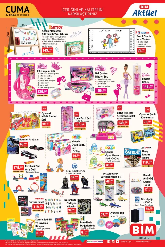 BİM AKTÜEL ÜRÜNLER: 21 Eylül Bim aktüel ürünler kataloğu! Bugün Bim'e hangi aktüel ürünler gelecek?